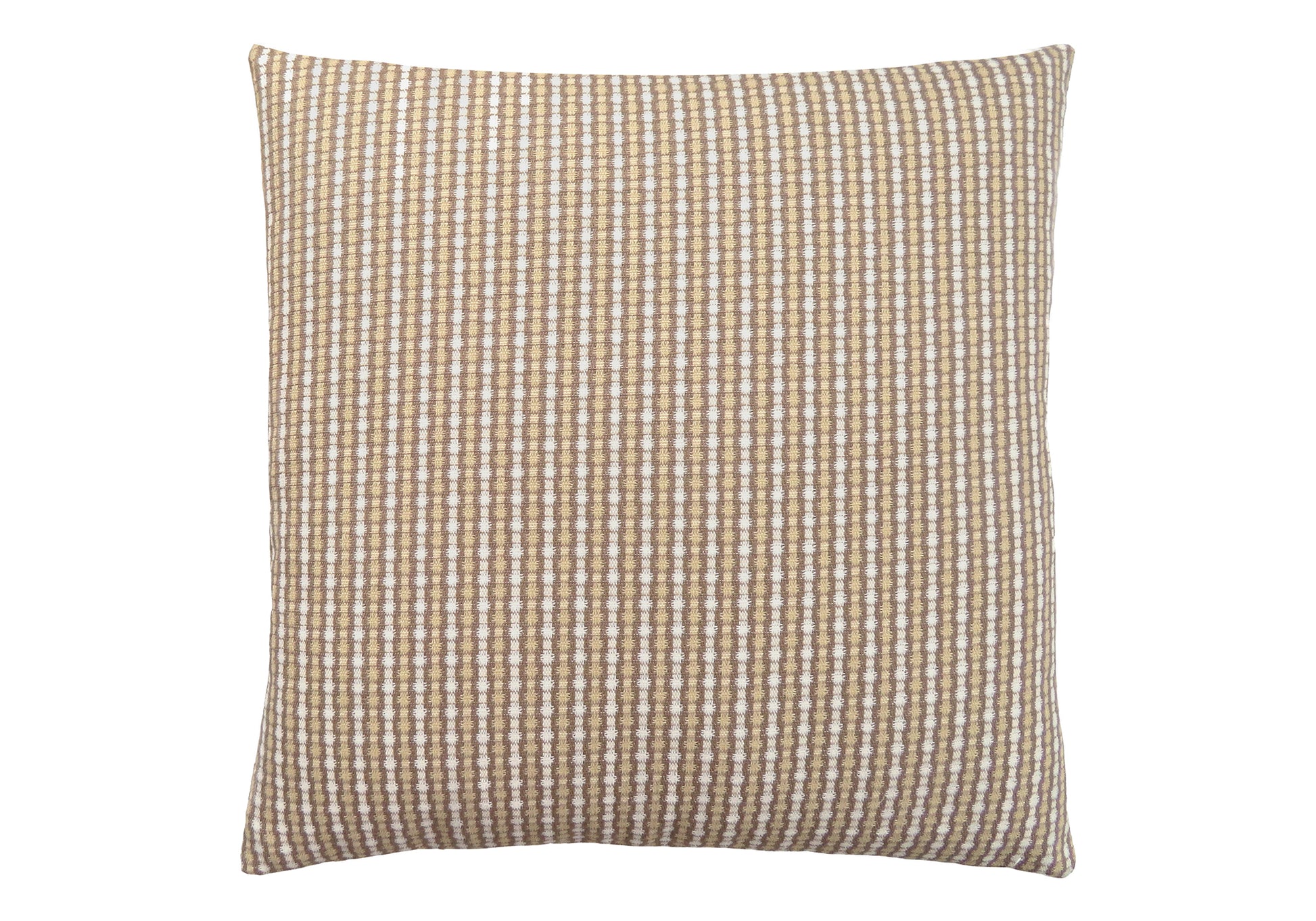 Taupe Abstract Dot Square Pillow 18x18-Pillows-DECOROLALA