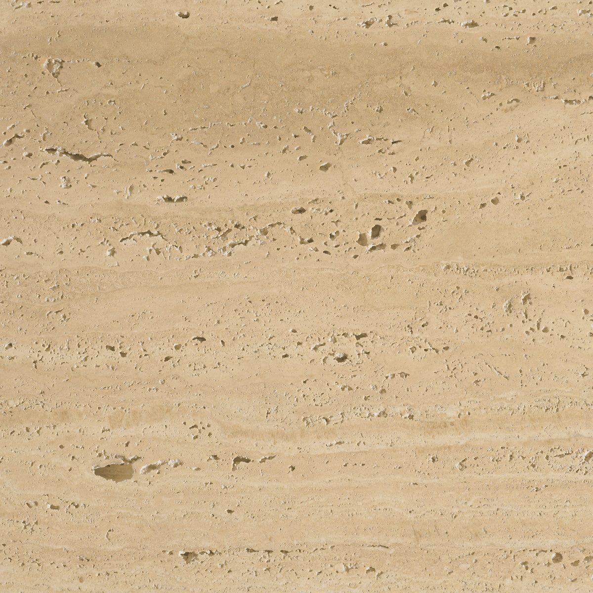 Tavora Ribbed Square Travertine Coffee Table-Coffee Tables-DECOROLALA