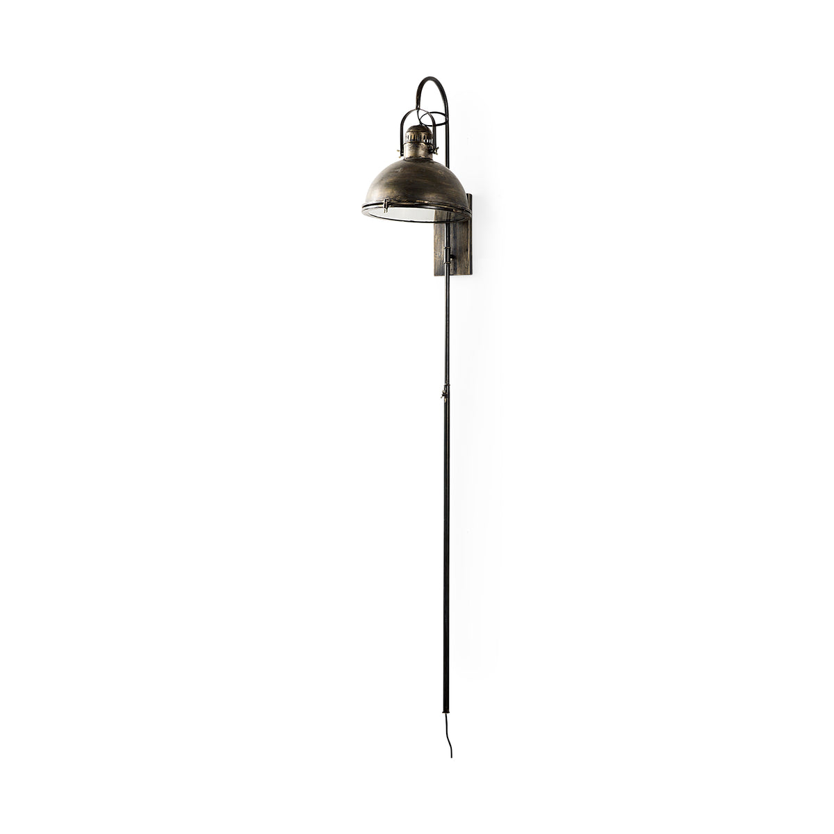 Tazb II 13x62 Metal Conical Shade Wall Sconce-Wall Sconces-DECOROLALA