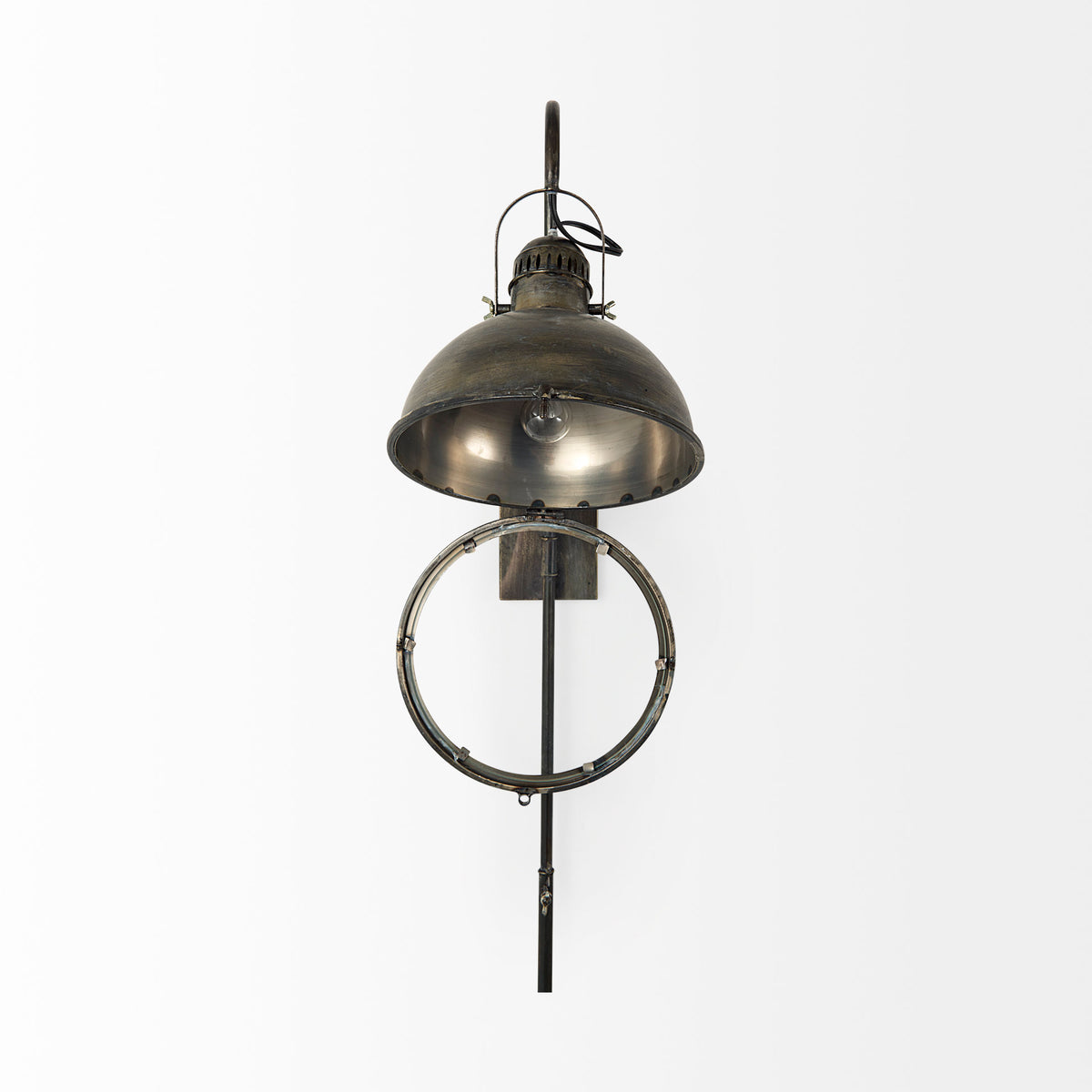 Tazb II 13x62 Metal Conical Shade Wall Sconce-Wall Sconces-DECOROLALA