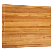 Teak Wood Cutting Board Extra Large 24 Inch Reversible Cutting Board with Handle-Kitchen Tools-DECOROLALA