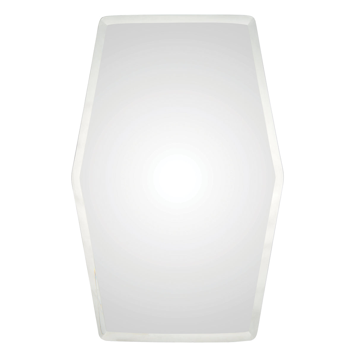 Tel Aviv 36" Tall Hexagon Wall Mirror-Mirrors-DECOROLALA