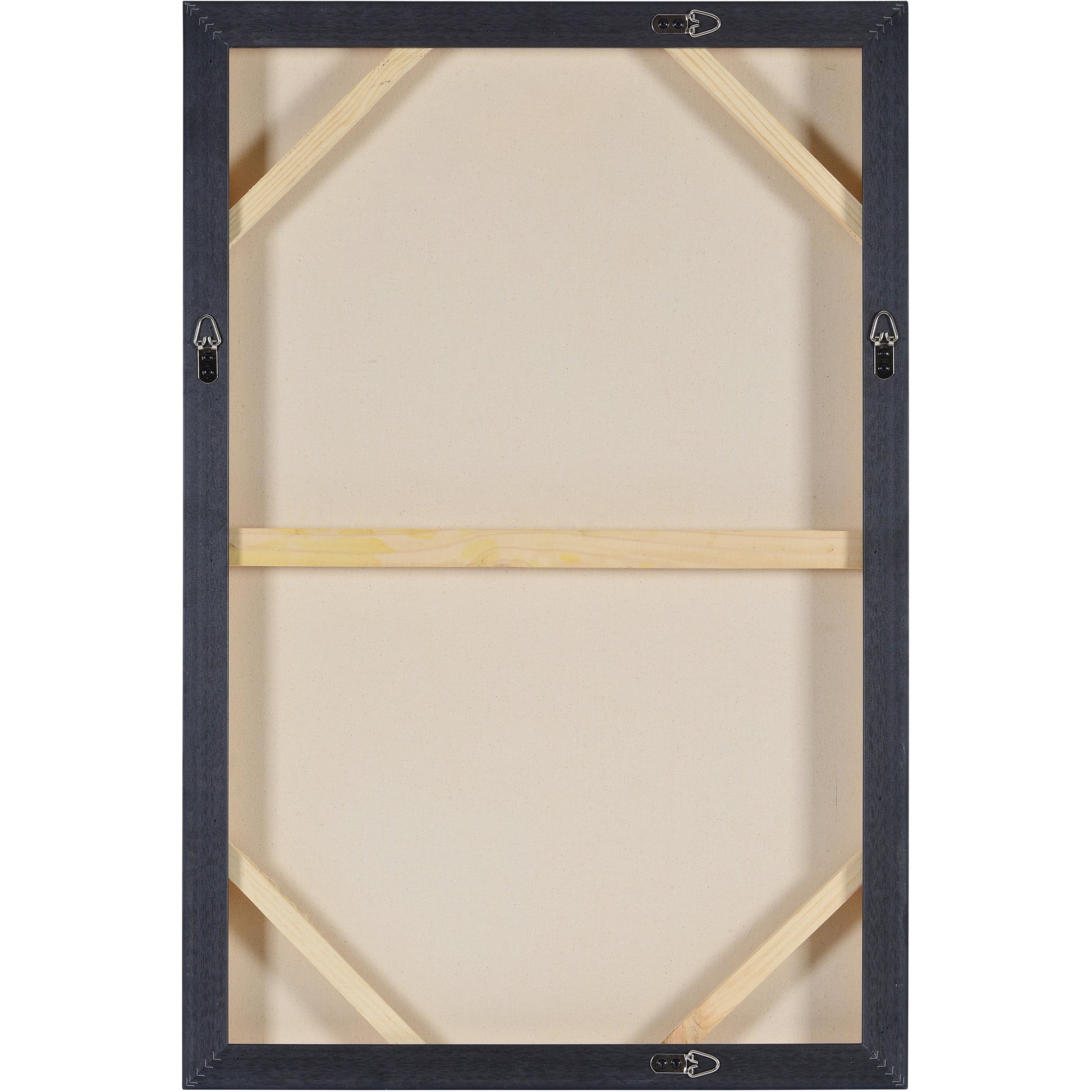 Telesto 24" Wide Canvas Art, Black-Canvas Art-DECOROLALA