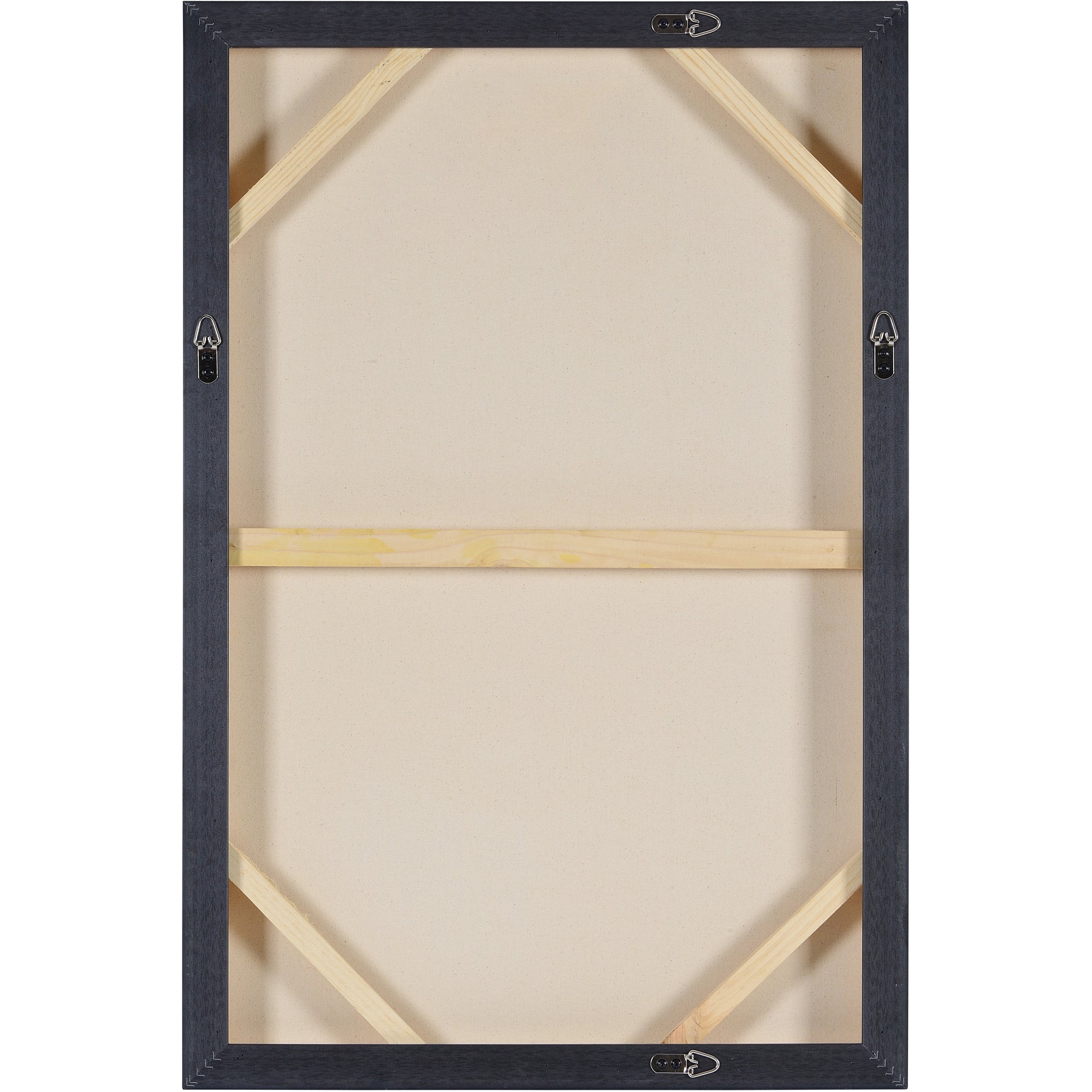 Telesto 24" Wide Canvas Art, Black-Canvas Art-DECOROLALA