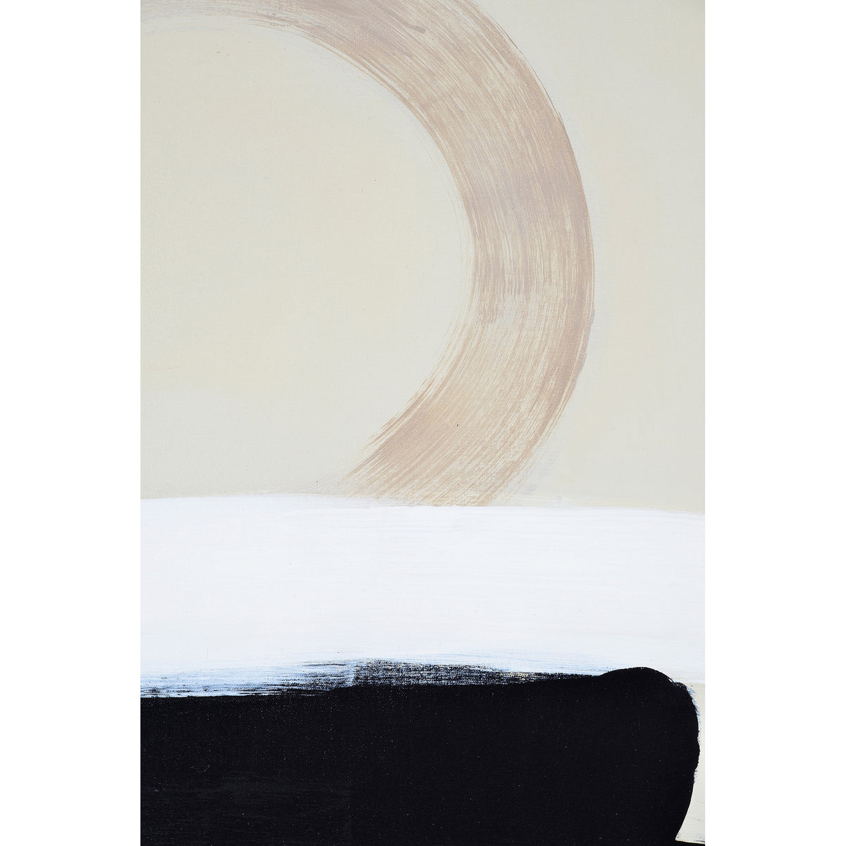 Telesto 24" Wide Canvas Art, Black-Canvas Prints-DECOROLALA