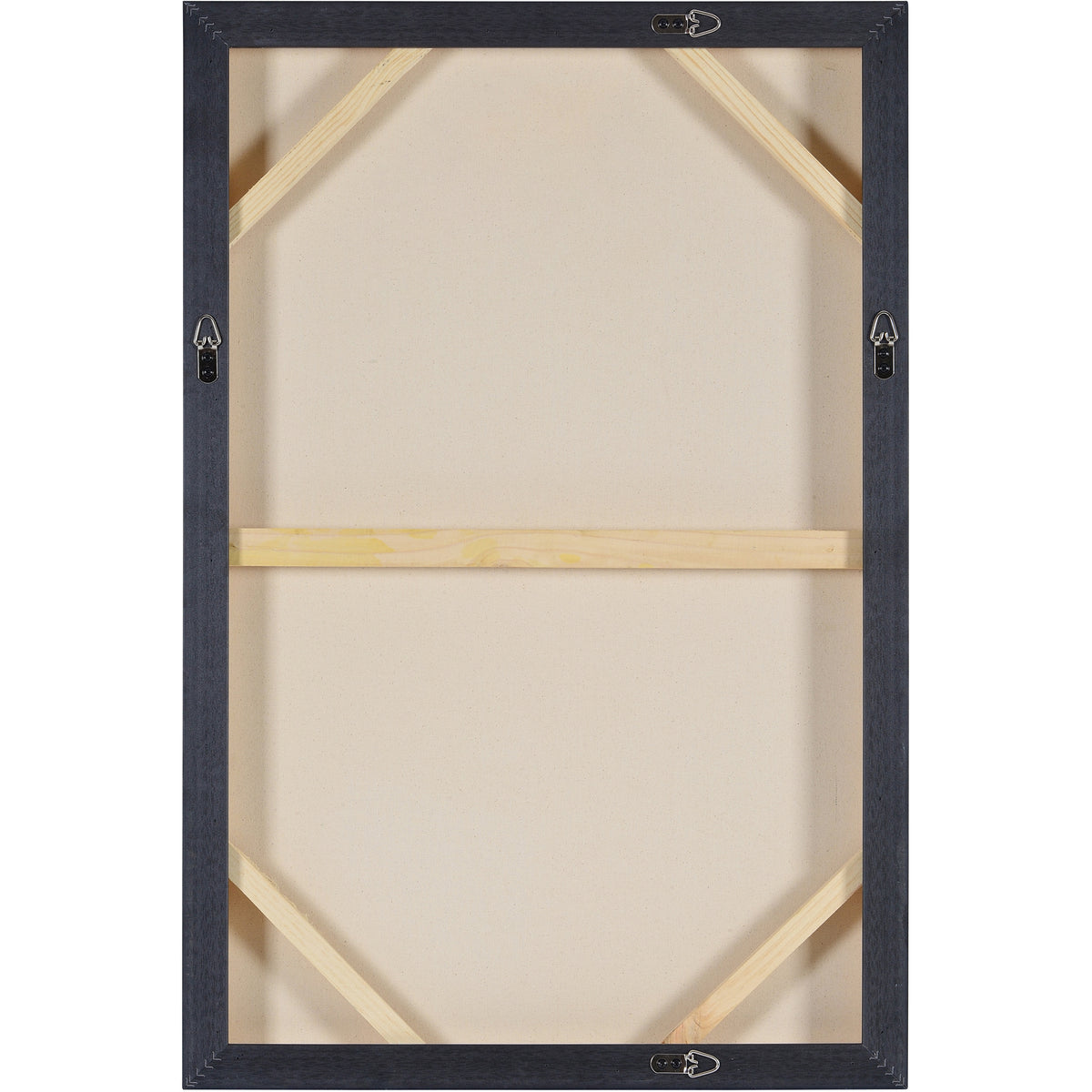 Telesto 24" Wide Canvas Art, Black-Canvas Prints-DECOROLALA