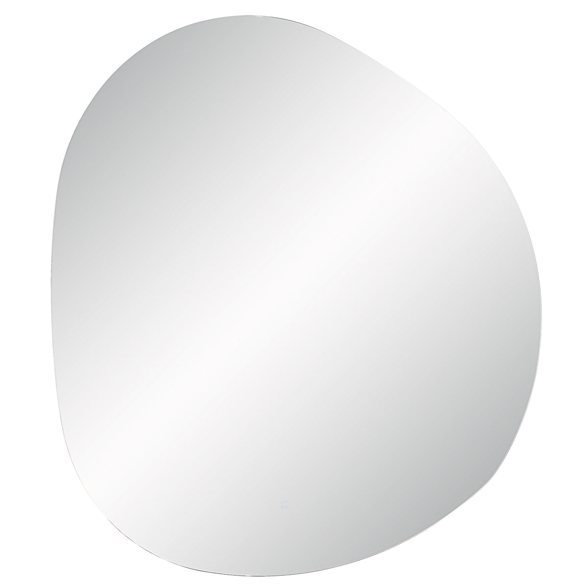 Terni 45" Tall Irregular LED Mirror, Clear-LED Mirrors-DECOROLALA
