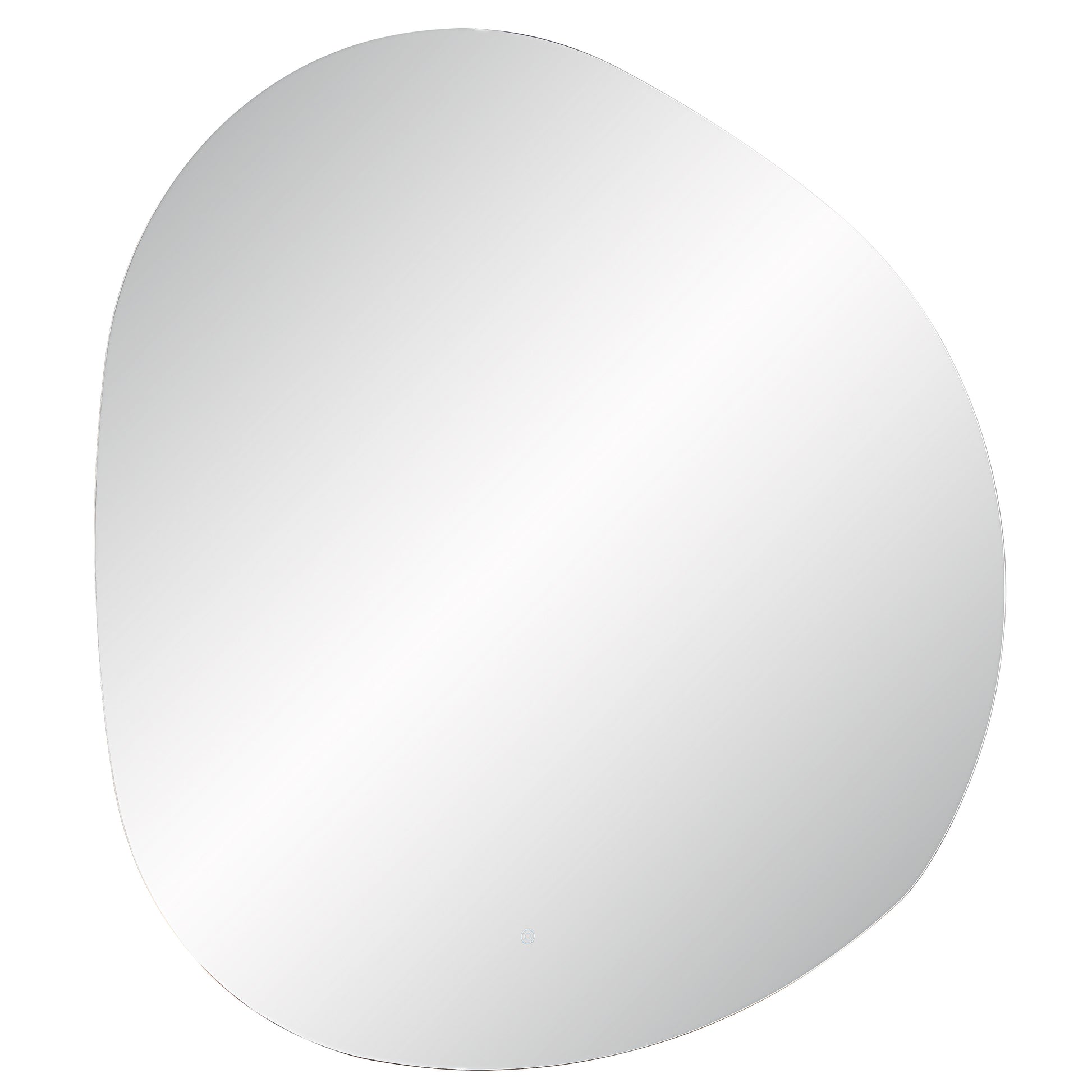 Terni 45" Tall Irregular LED Mirror, Clear-LED Mirror-DECOROLALA