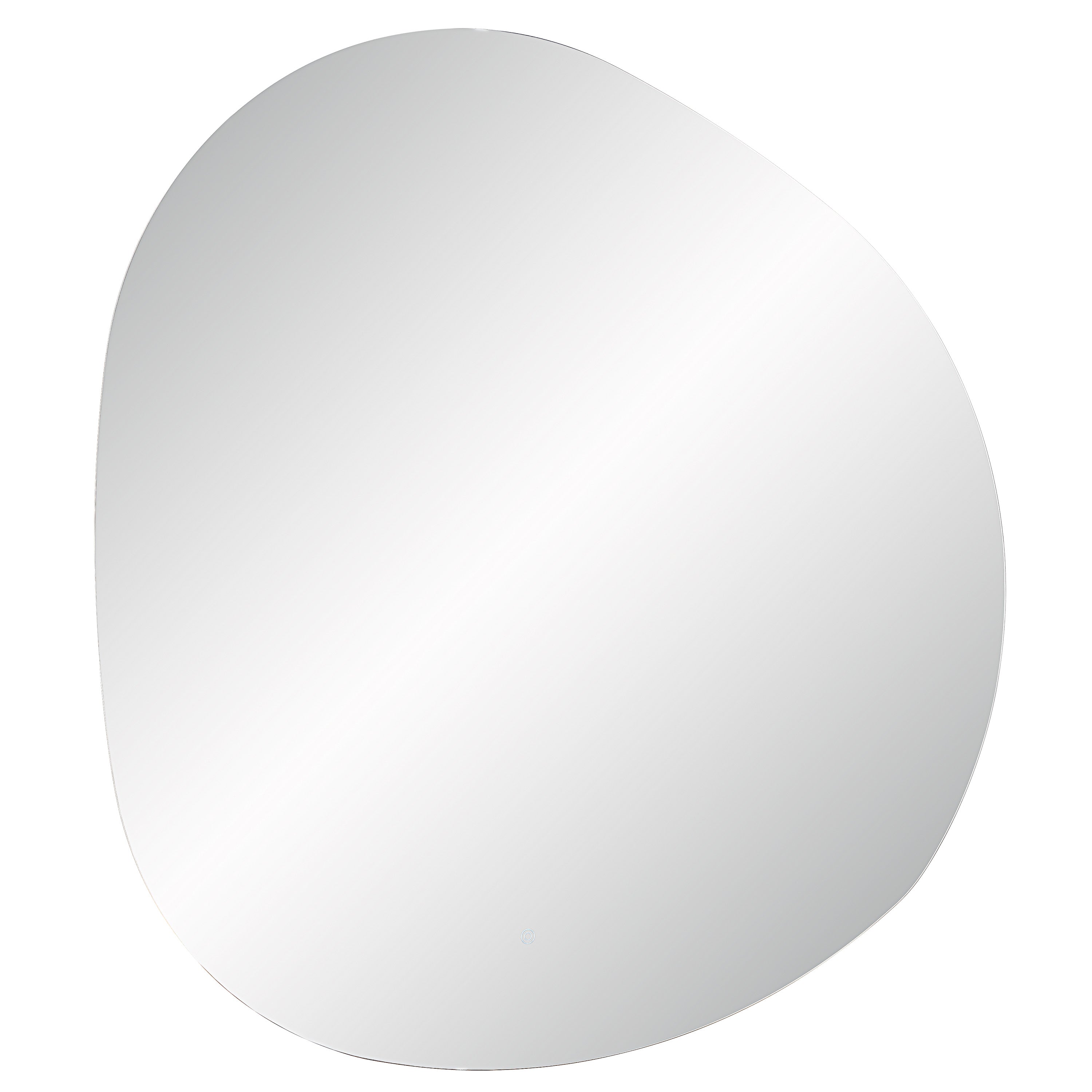 Terni 45" Tall Irregular LED Mirror, Clear-LED Mirror-DECOROLALA