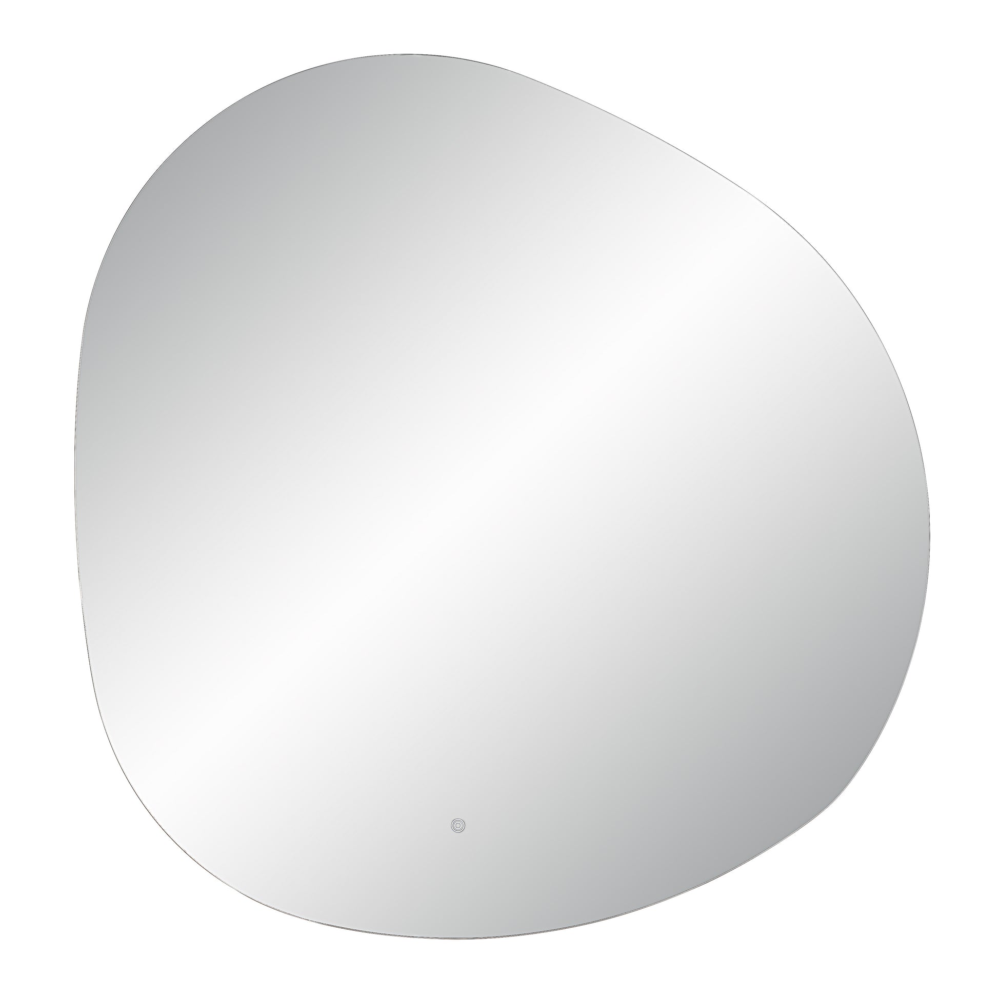 Terni 45" Tall Irregular LED Mirror, Clear-LED Mirror-DECOROLALA