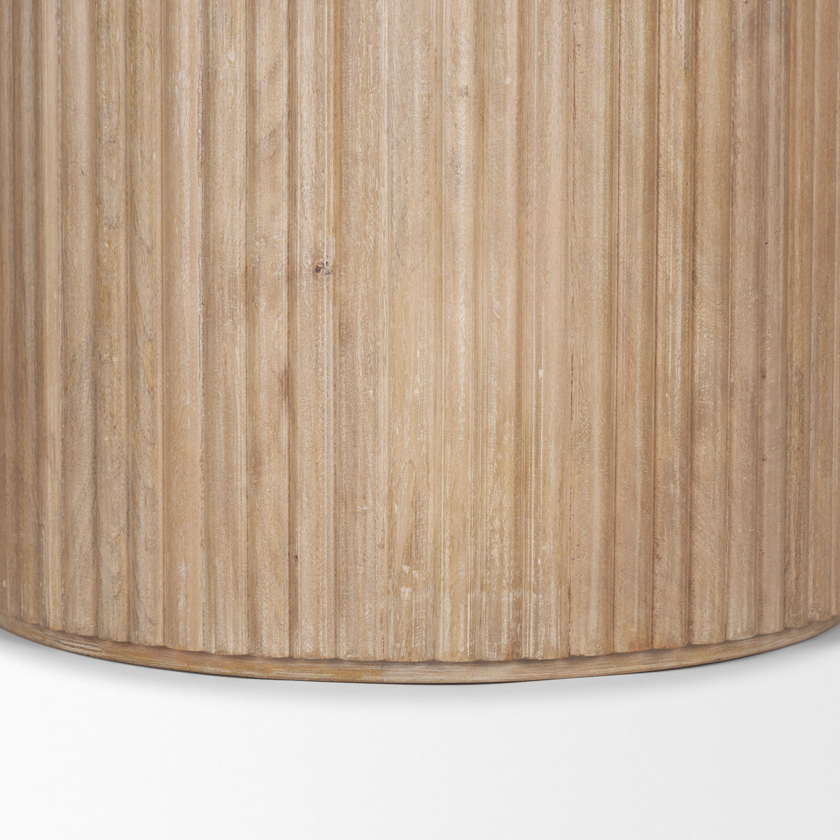 Terra 60" Round Pedestal Dining Table | Modern | Wood | Seats 6-Dining Tables-DECOROLALA