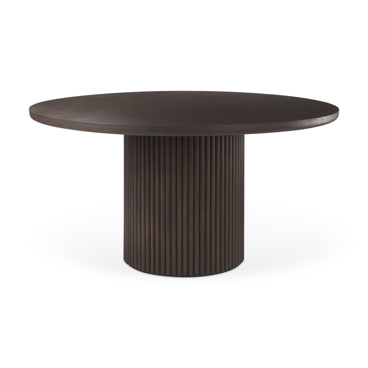 Terra Fluted Dining Table - 4 Niles Chairs-Dining Tables-DECOROLALA
