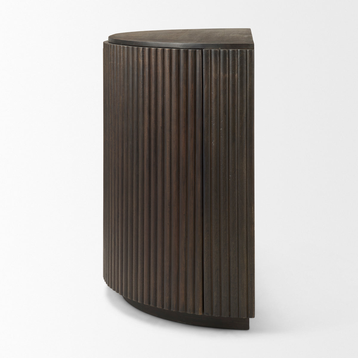 Terra Fluted Wood 2-Door Accent Cabinet-Accent Cabinets & Chests-DECOROLALA