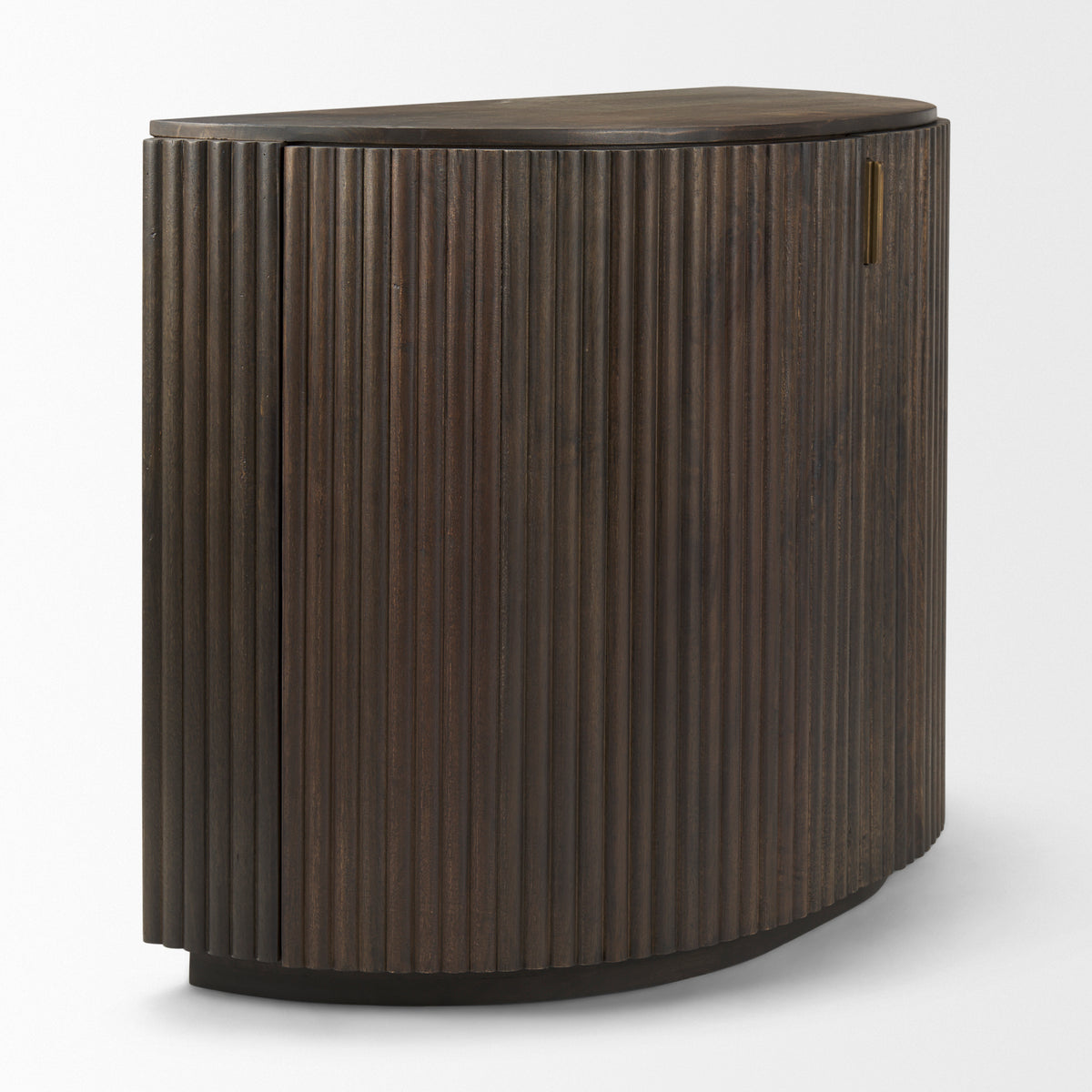 Terra Fluted Wood 2-Door Accent Cabinet-Accent Cabinets & Chests-DECOROLALA