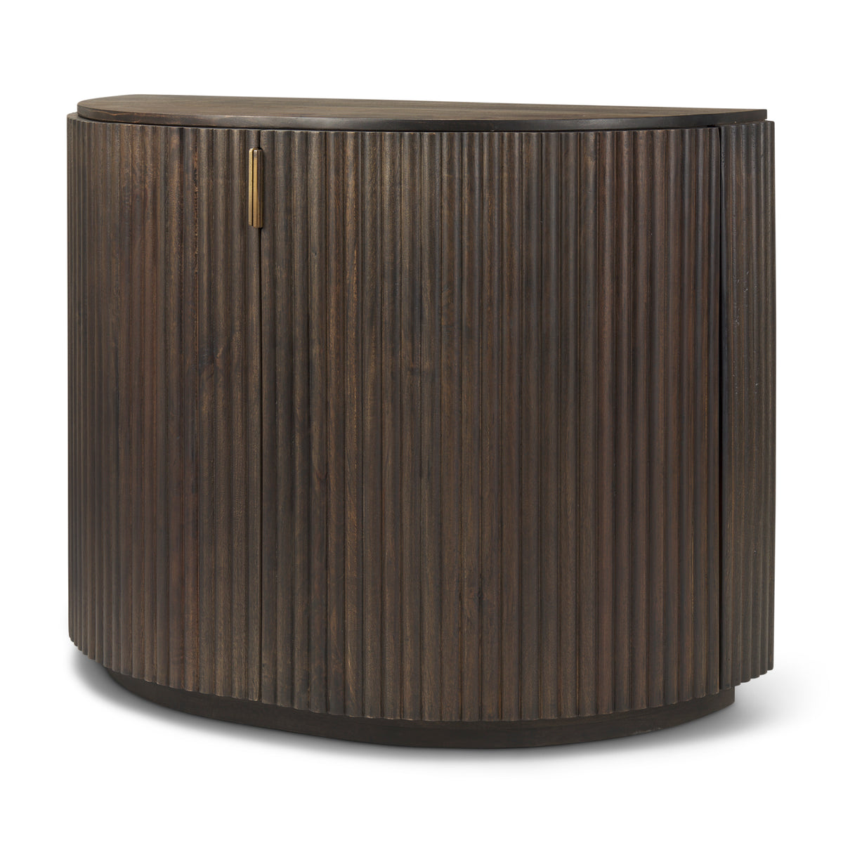 Terra Fluted Wood 2-Door Accent Cabinet-Accent Cabinets & Chests-DECOROLALA