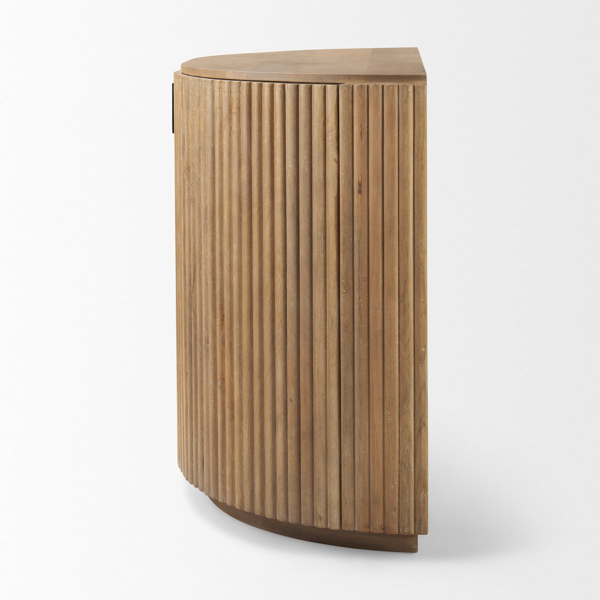 Terra Fluted Wood 2-Door Accent Cabinet-Accent Cabinets & Chests-DECOROLALA