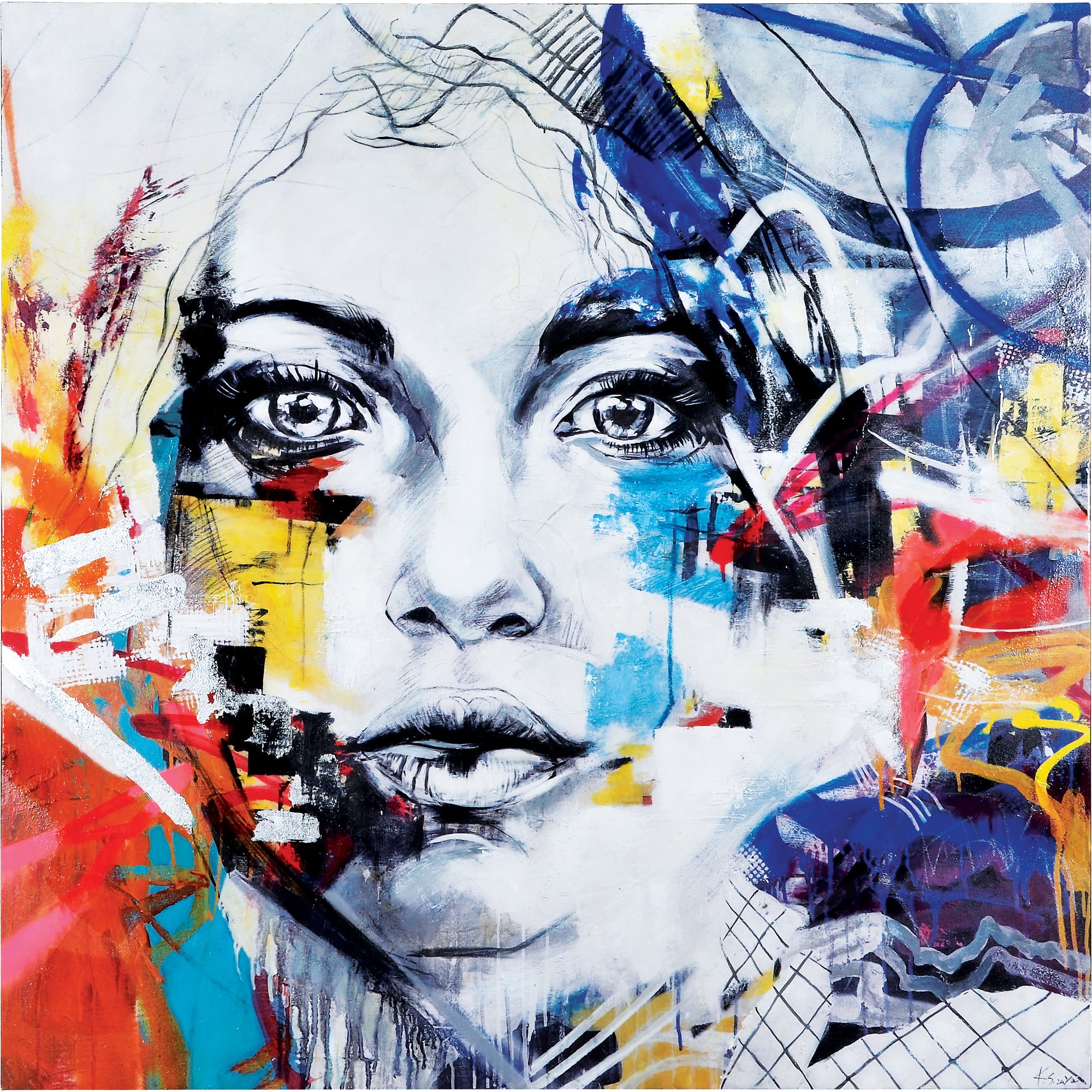 Terrace 48" Wide Canvas Art, Multiple-Canvas Art-DECOROLALA