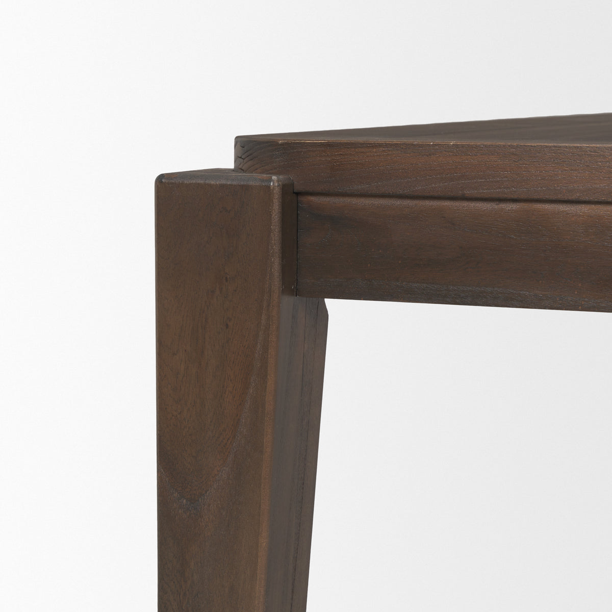 Teva 72"L x 39"W Rectangular Dining Table | Modern | Dark Brown Wood | Seats 6-Dining Tables-DECOROLALA