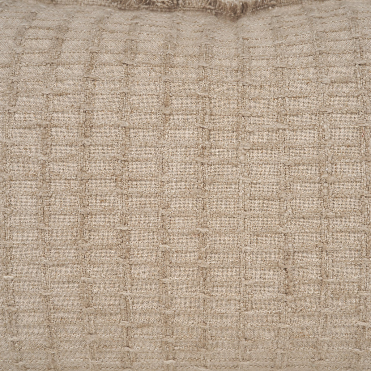 Thatch 14x26 Lumbar Sand Pillow Cover w/Down Filler-Decorative Pillows-DECOROLALA