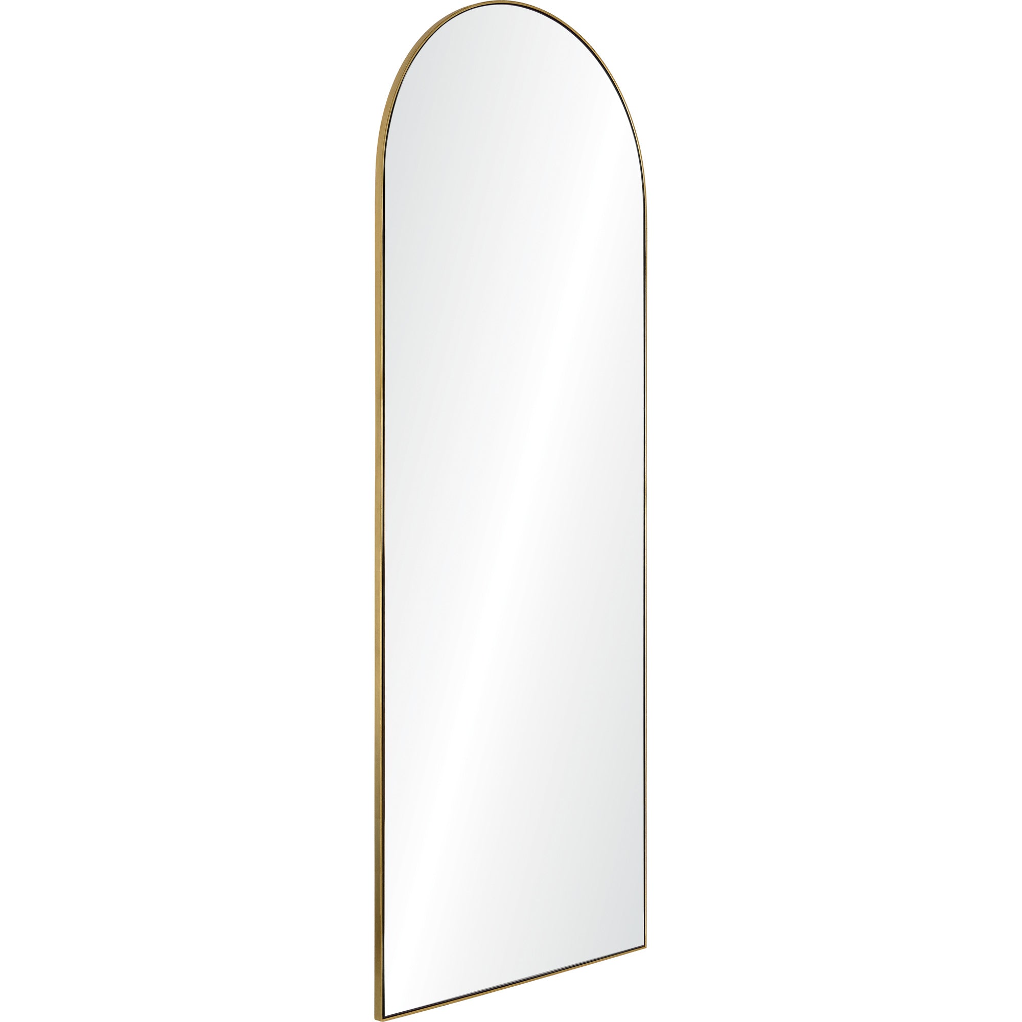 Thatcher 80" Tall Irregular Full Length Mirror, Yellow-Full Length Mirror-DECOROLALA