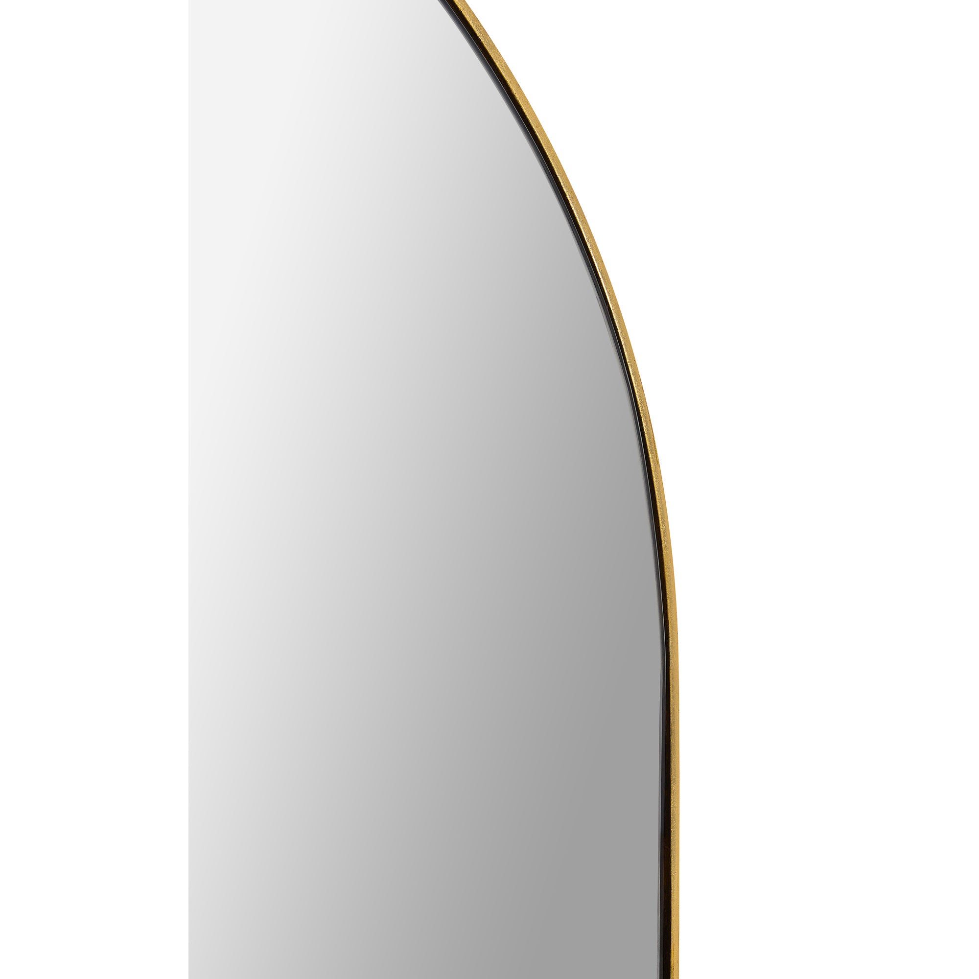 Thatcher 80" Tall Irregular Full Length Mirror, Yellow-Full Length Mirror-DECOROLALA