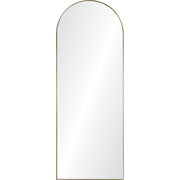 Thatcher 80" Tall Irregular Full Length Mirror, Yellow-Full Length Mirror-DECOROLALA