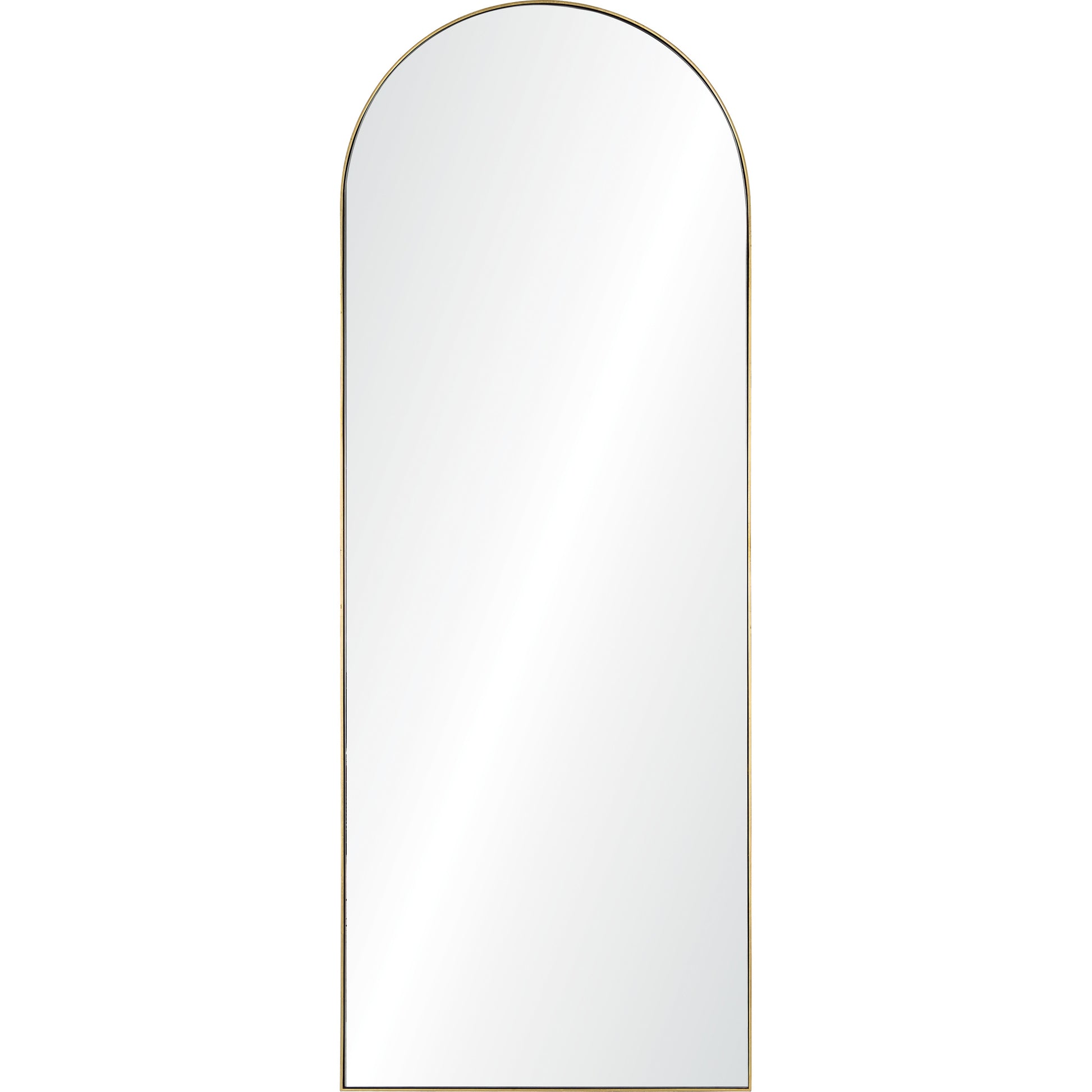 Thatcher 80" Tall Irregular Full Length Mirror, Yellow-Full Length Mirror-DECOROLALA