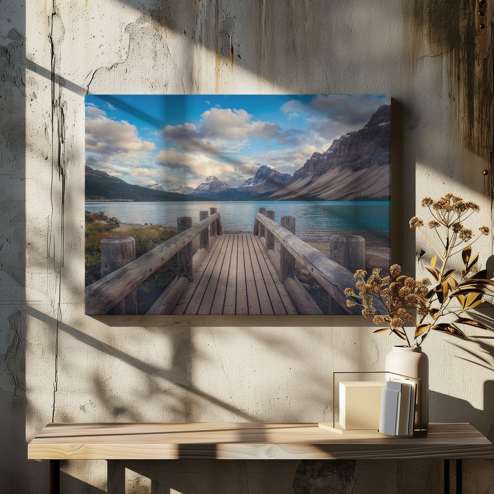 The Bridge-Canvas Print-DECOROLALA