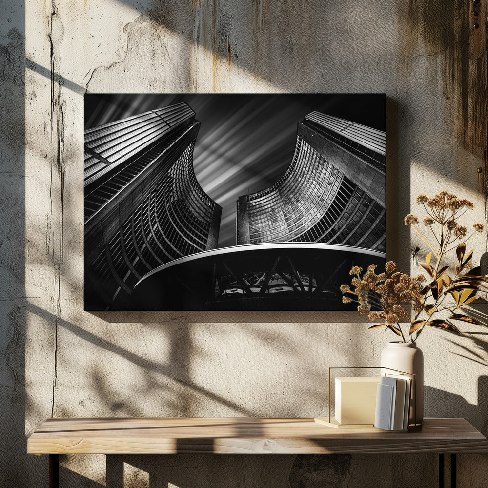 The City Hall - Toronto Art Print-canvas-DECOROLALA