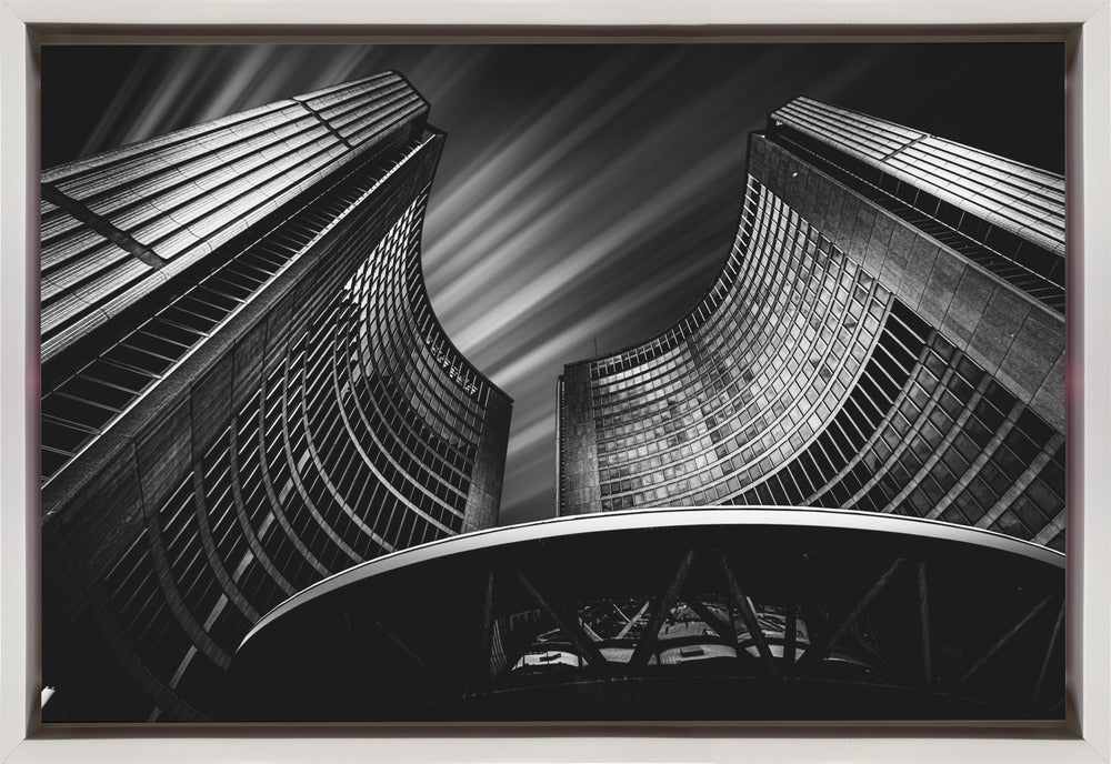 The City Hall - Toronto Art Print-canvas-DECOROLALA
