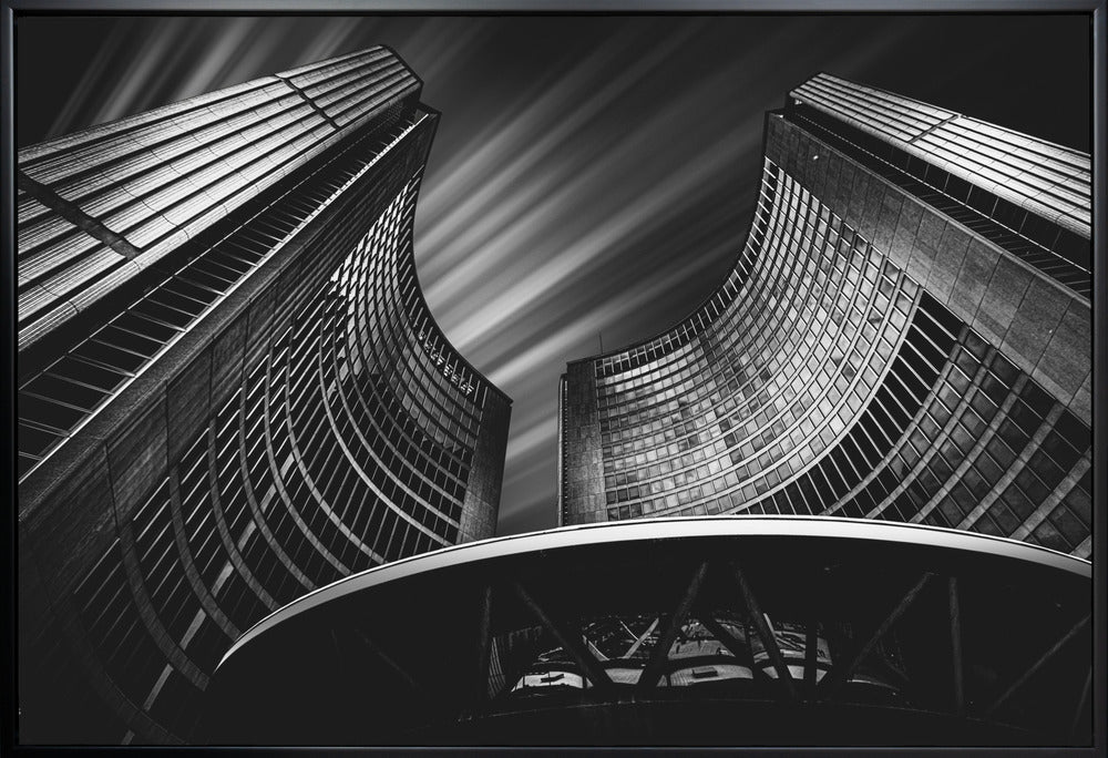 The City Hall - Toronto Art Print-canvas-DECOROLALA