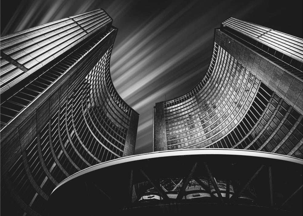 The City Hall - Toronto Art Print-canvas-DECOROLALA