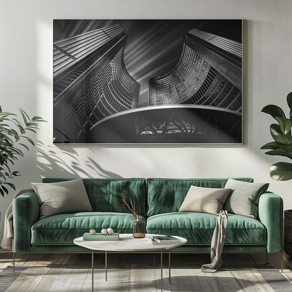 The City Hall - Toronto Art Print-canvas-DECOROLALA
