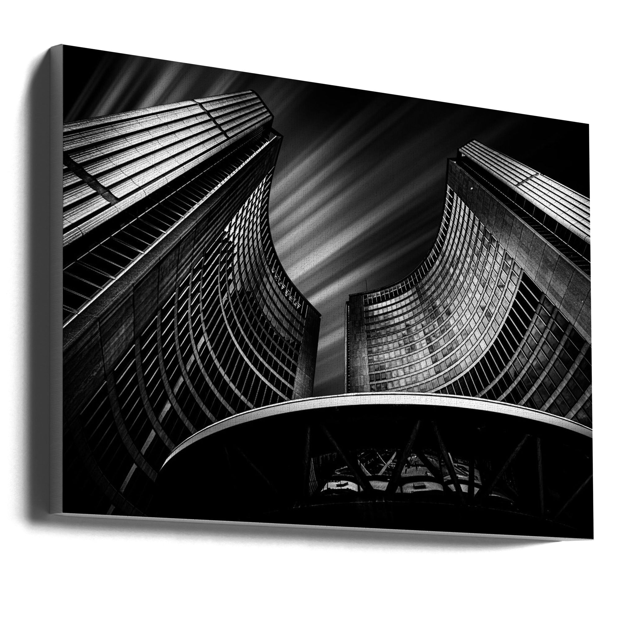 The City Hall - Toronto Art Print-canvas-DECOROLALA
