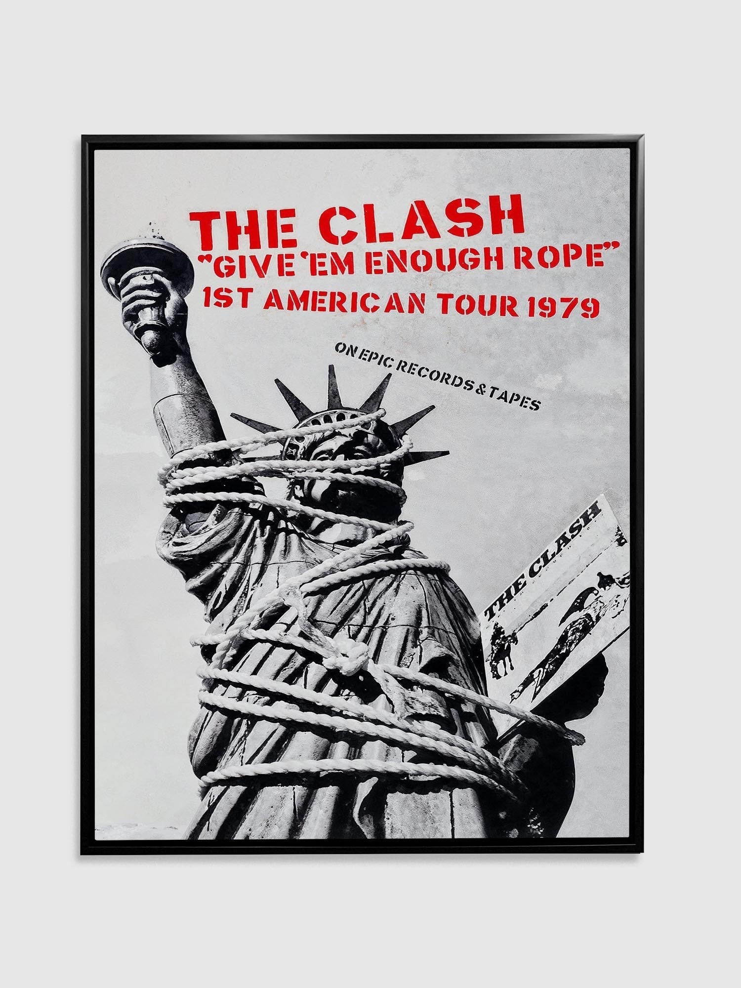 The Clash Give Enough Rope Tour Poster 24x36-Wall Art-DECOROLALA