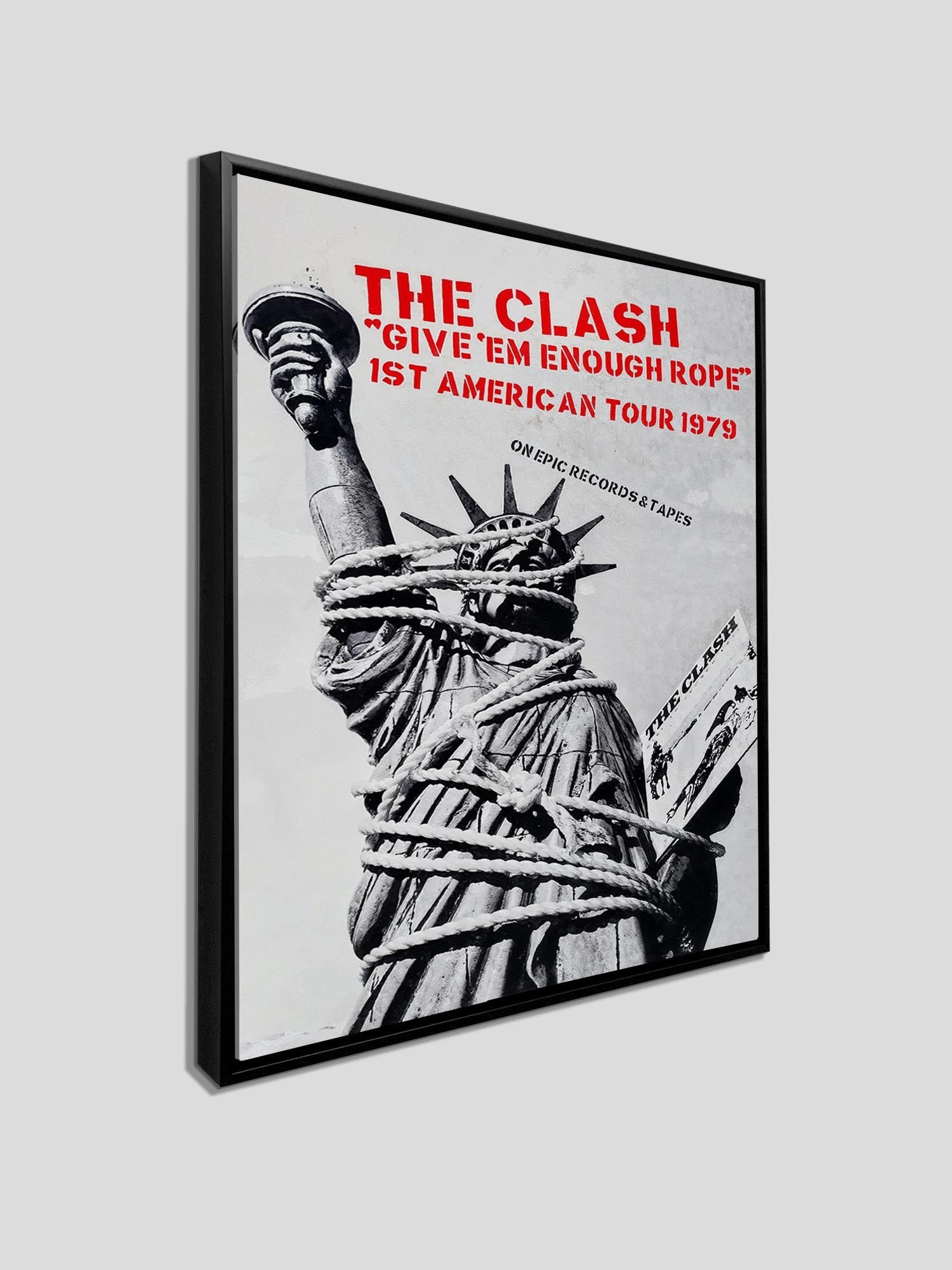 The Clash concert poster -Vintage Music Poster-Wall Decor-Wall Art-DECOROLALA