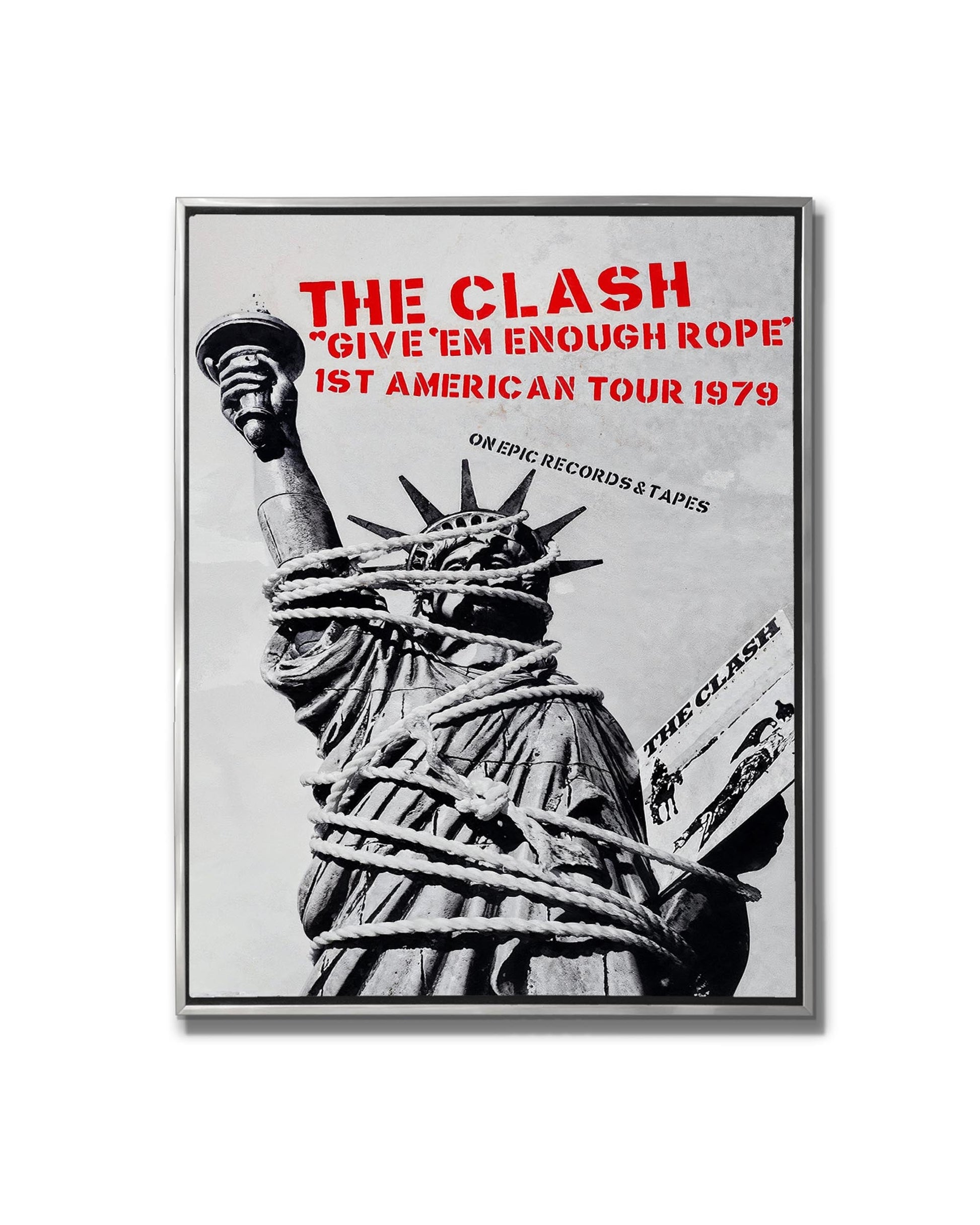 The Clash concert poster -Vintage Music Poster-Wall Decor-Wall Art-DECOROLALA