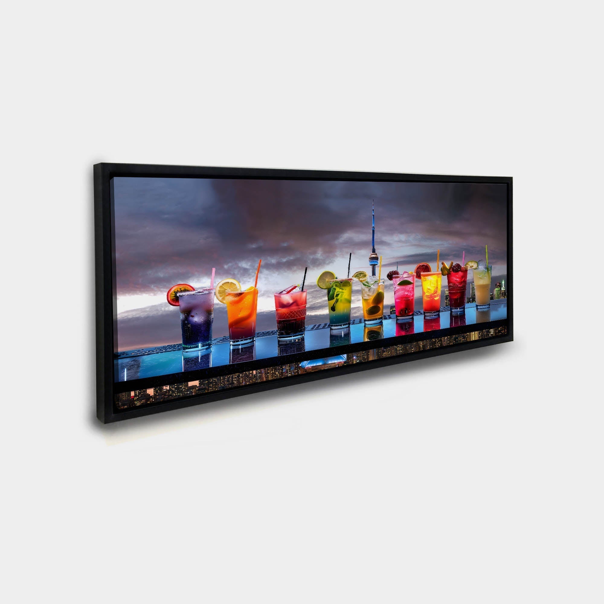 The Hi-Life Toronto Canvas Print 72x24-Print-DECOROLALA