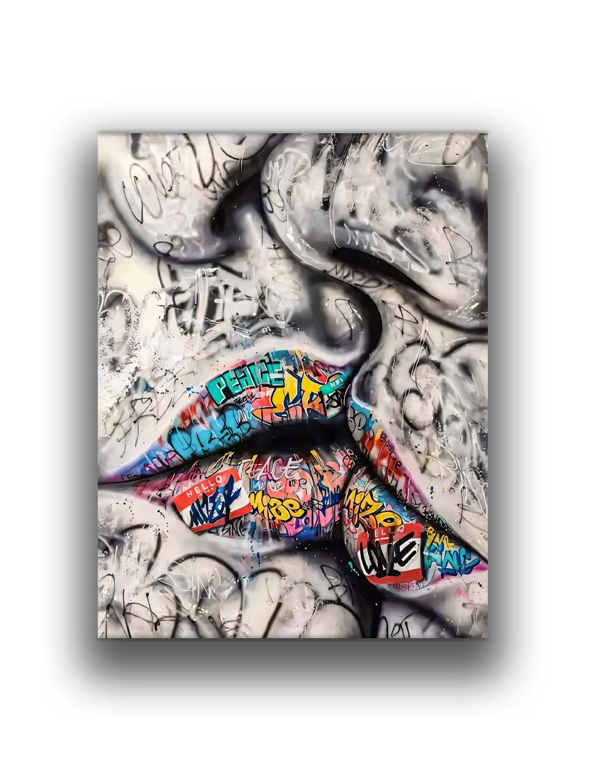 The Kiss 2024 Canvas Print 36x48-Print-DECOROLALA