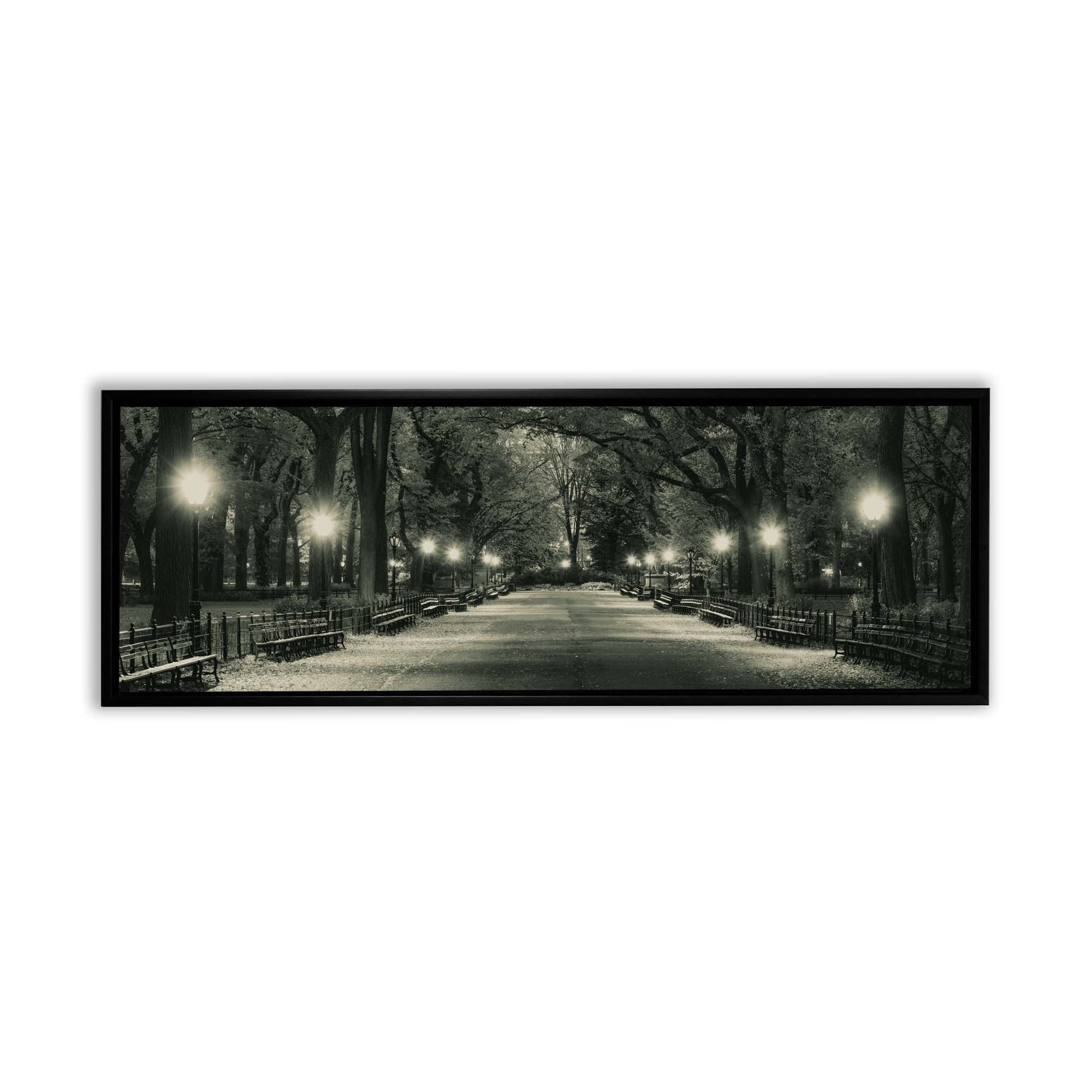The Mall in Central Park 72" x 24"-Canvas Print-DECOROLALA