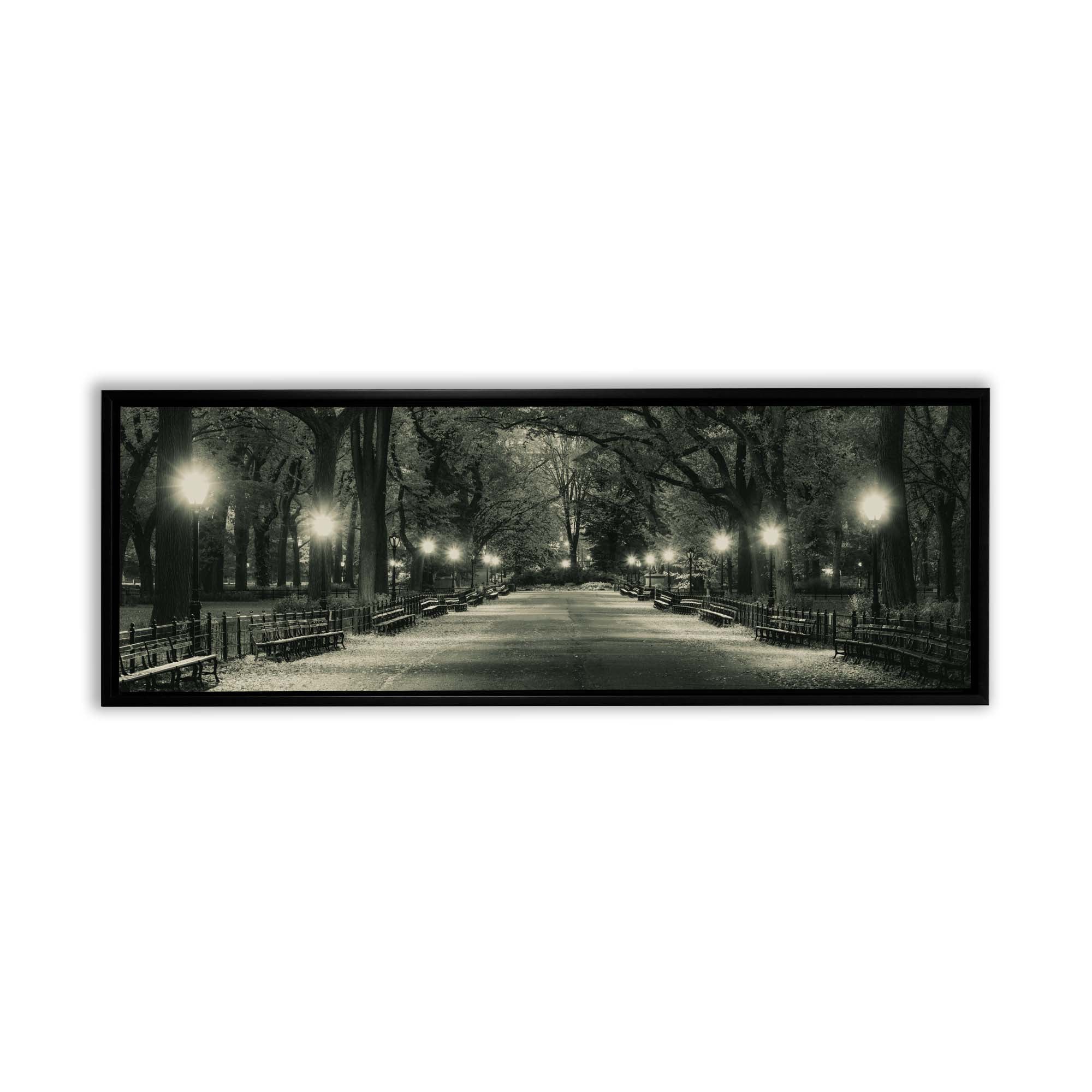 The Mall in Central Park 72" x 24"-Canvas Print-DECOROLALA