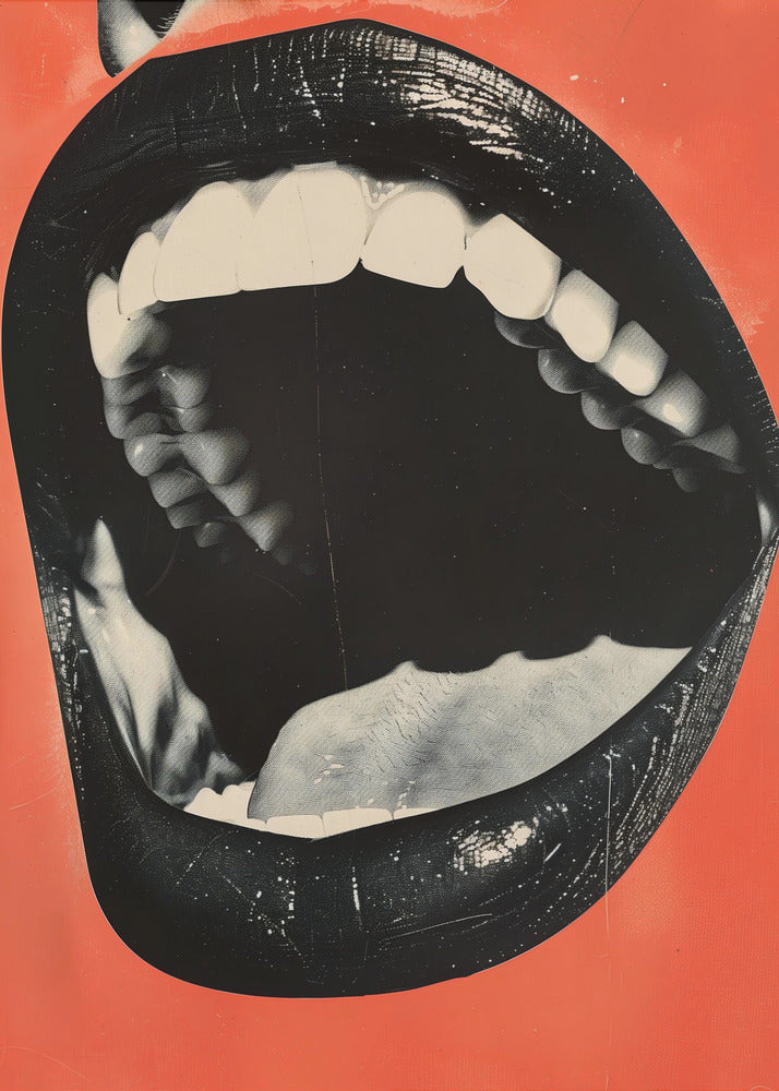 The Mouth by Andreas Magnusson Wall Art-canvas-DECOROLALA