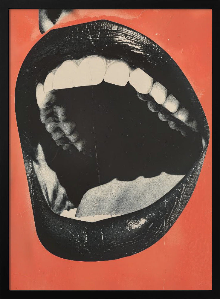 The Mouth by Andreas Magnusson Wall Art-canvas-DECOROLALA