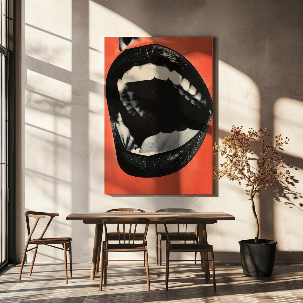 The Mouth by Andreas Magnusson Wall Art-canvas-DECOROLALA