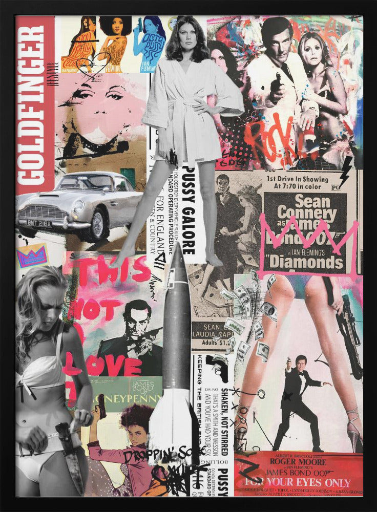 The Name Bond-Wall art-canvas-DECOROLALA