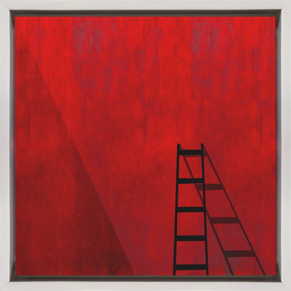 The red wall-canvas-DECOROLALA