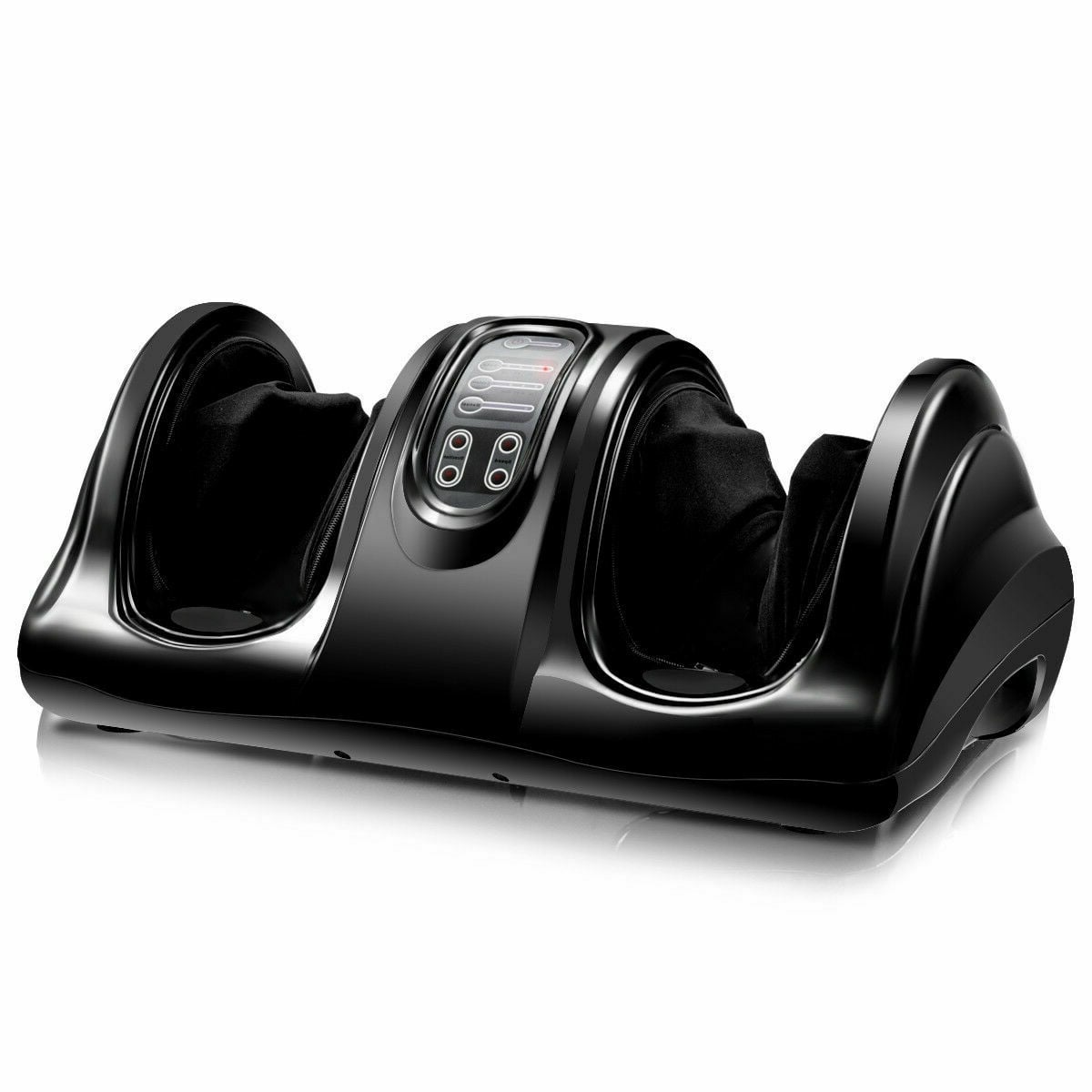 Therapeutic Shiatsu Foot Massager with High Intensity Rollers-Black-Foot Massager-DECOROLALA