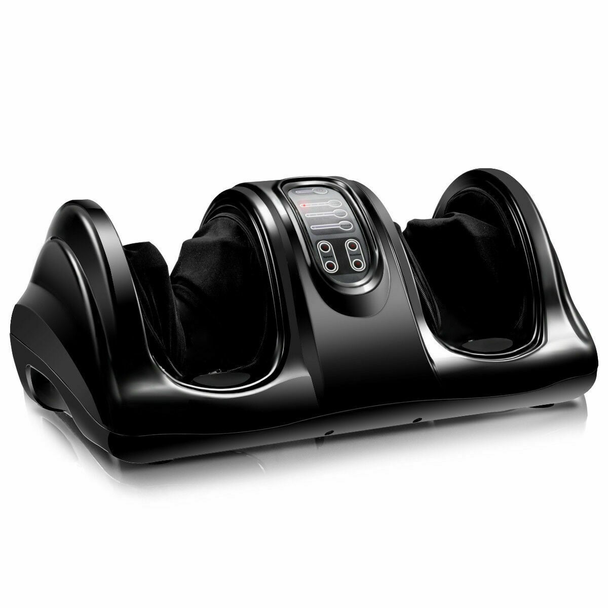 Therapeutic Shiatsu Foot Massager with High Intensity Rollers-Black-Foot Massager-DECOROLALA