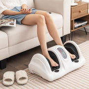 Therapeutic Shiatsu Foot Massager with High Intensity Rollers-White-Foot Massager-DECOROLALA