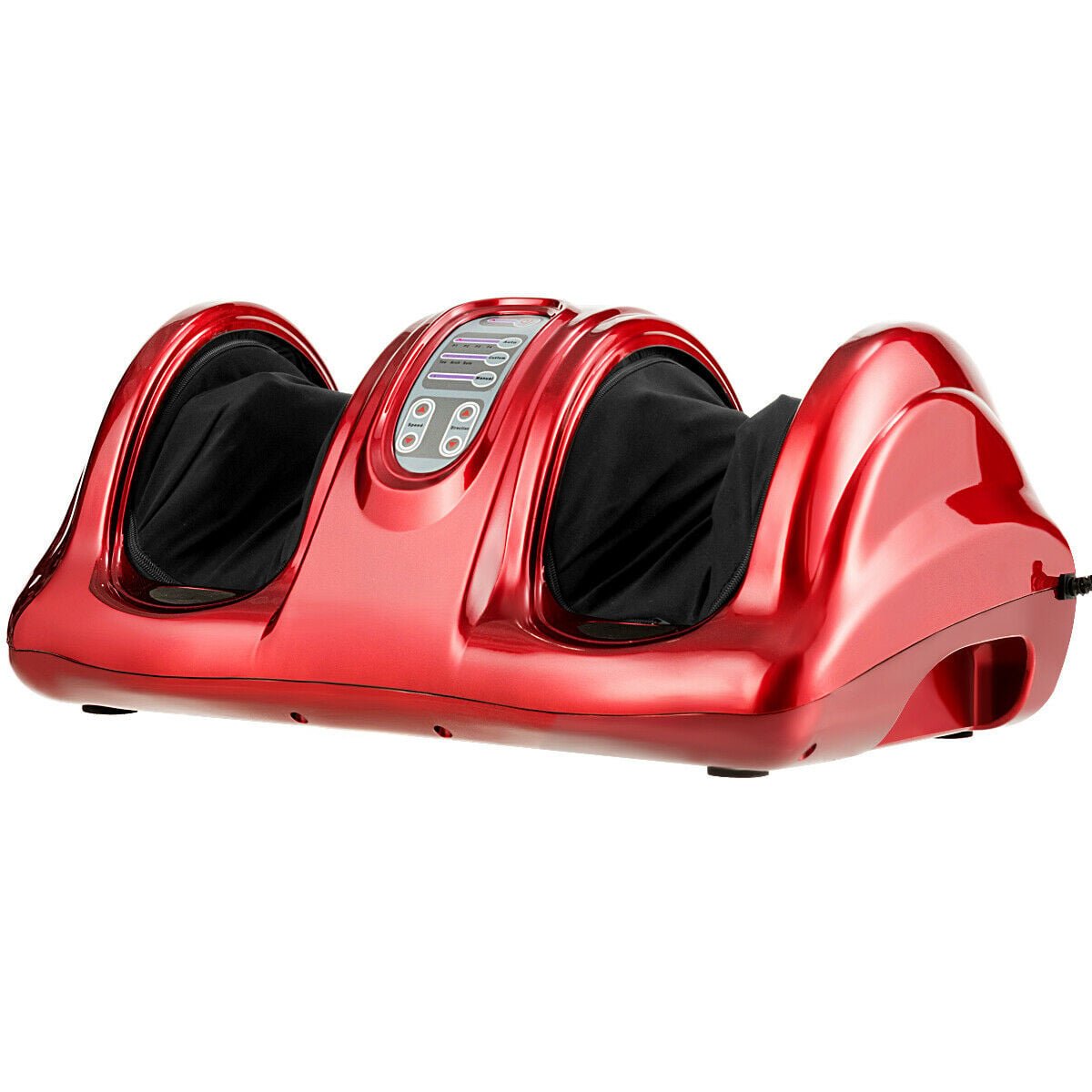 Therapeutic Shiatsu Foot Massager with High Intensity Rollers-Wine-Foot Massager-DECOROLALA